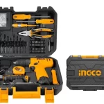 Ingco 81 Pieces Tools Set with 12V Li-ion Cordless Drill - HKTHP10811