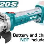 Total 4.5"/115mm Li-ion 20V Angle Grinder - TAGLI1151
