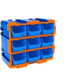 Wadfow 9 Pieces Modular Storage Tower - WTB8330